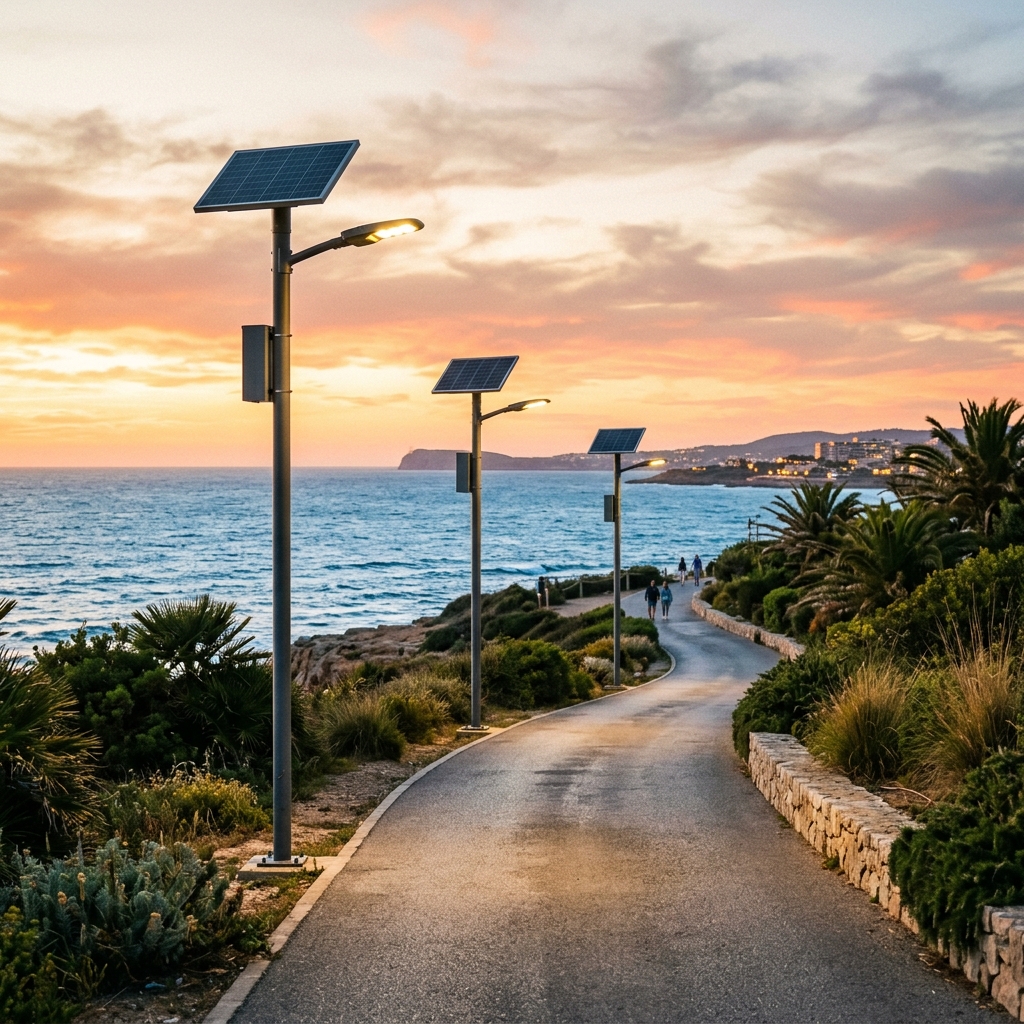 Solar Street Lights by Electro Fixtures